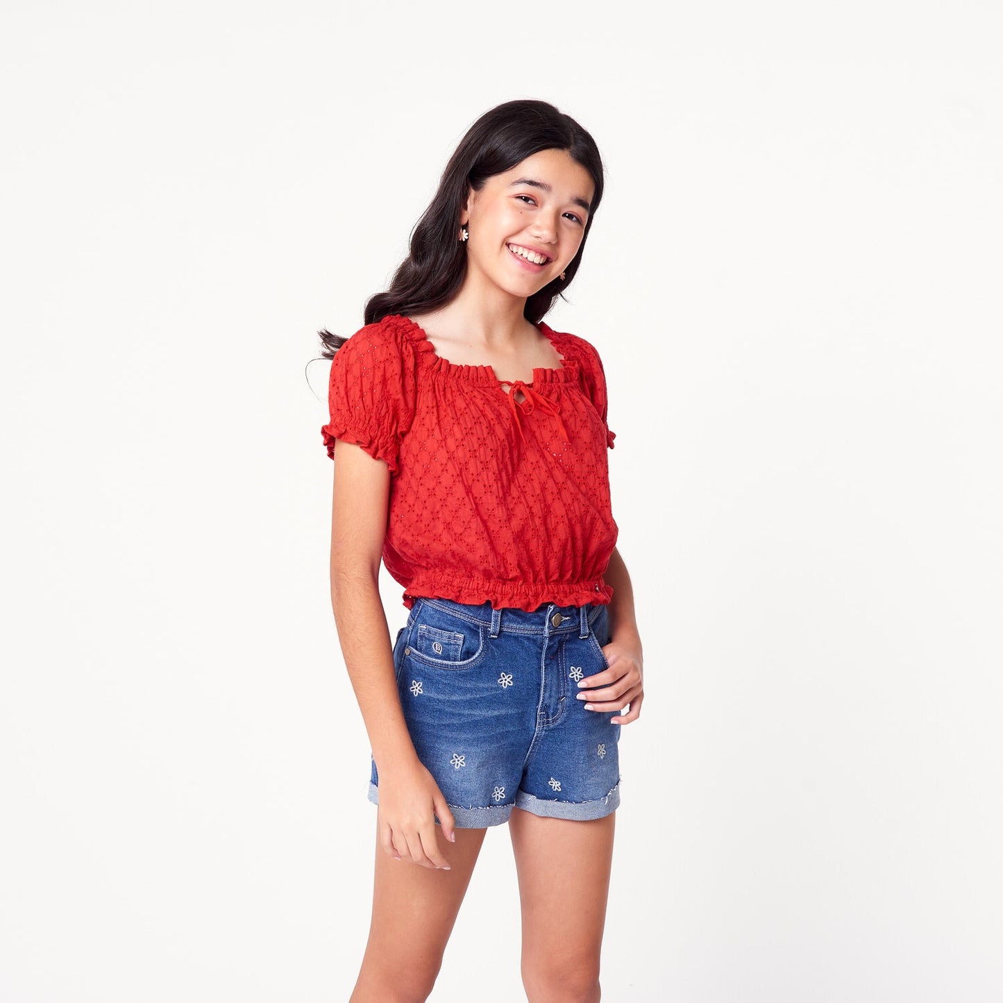 Blusa Valentina Rojo