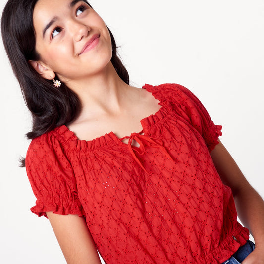 Blusa Valentina Rojo
