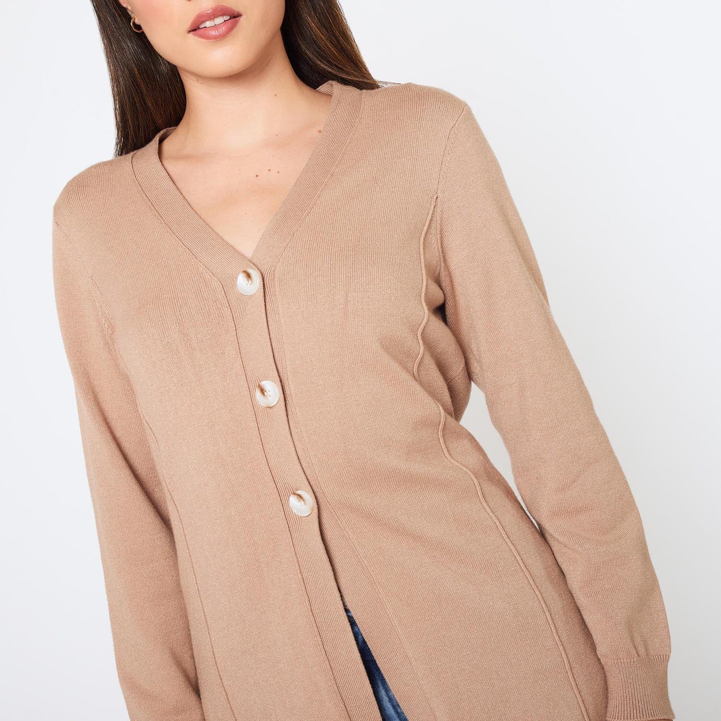 Cardigan Marefa Camel