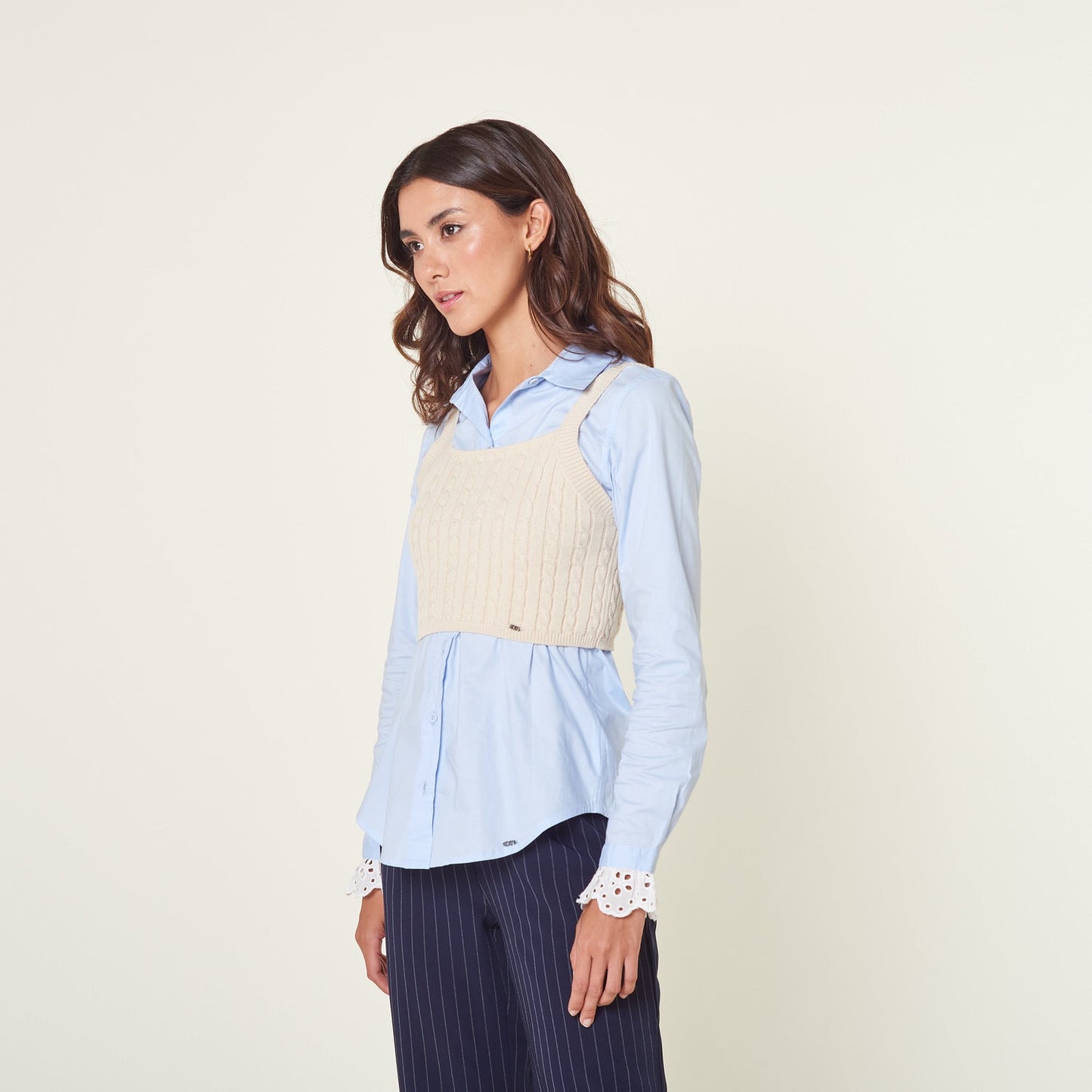 Chaleco Mishell Beige