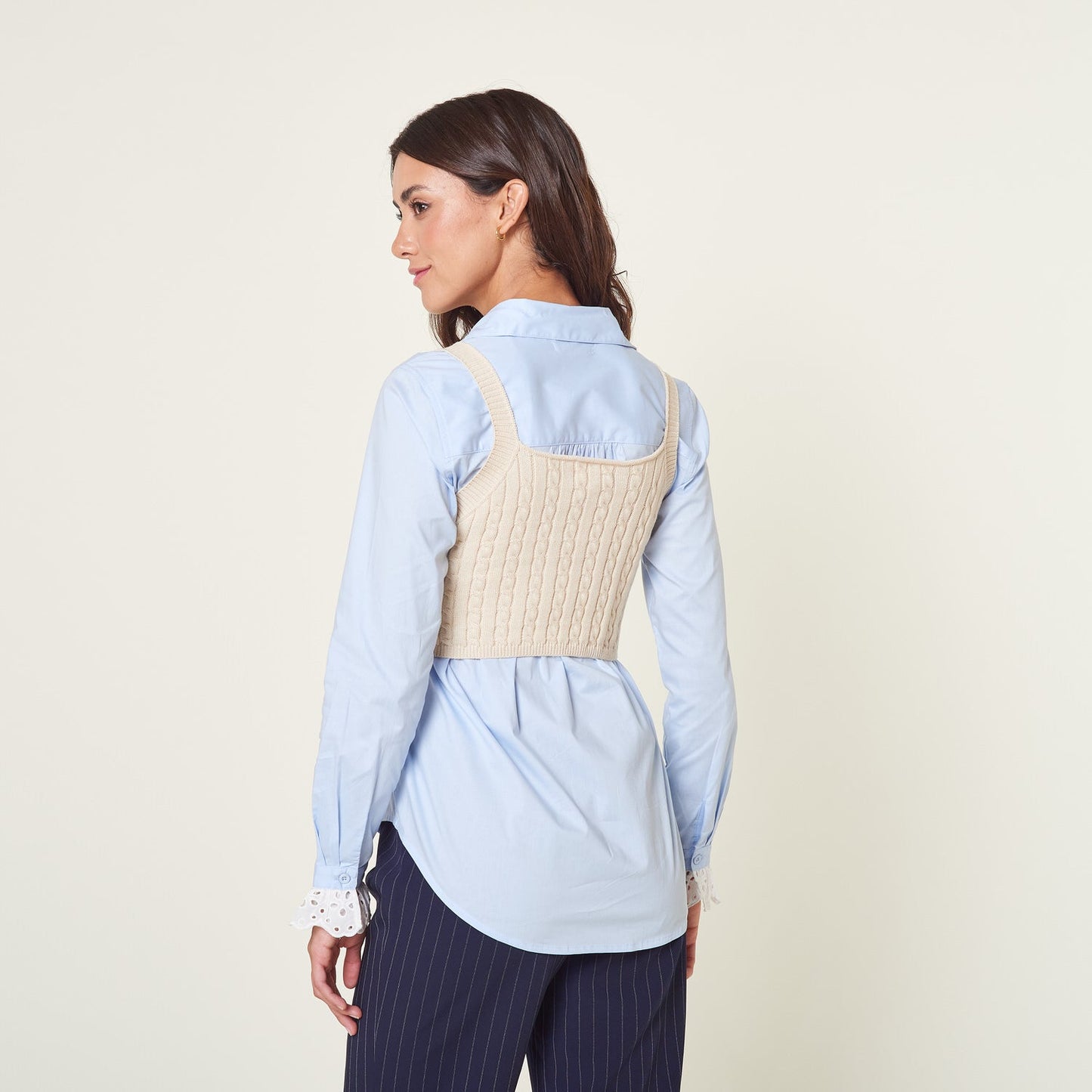Chaleco Mishell Beige