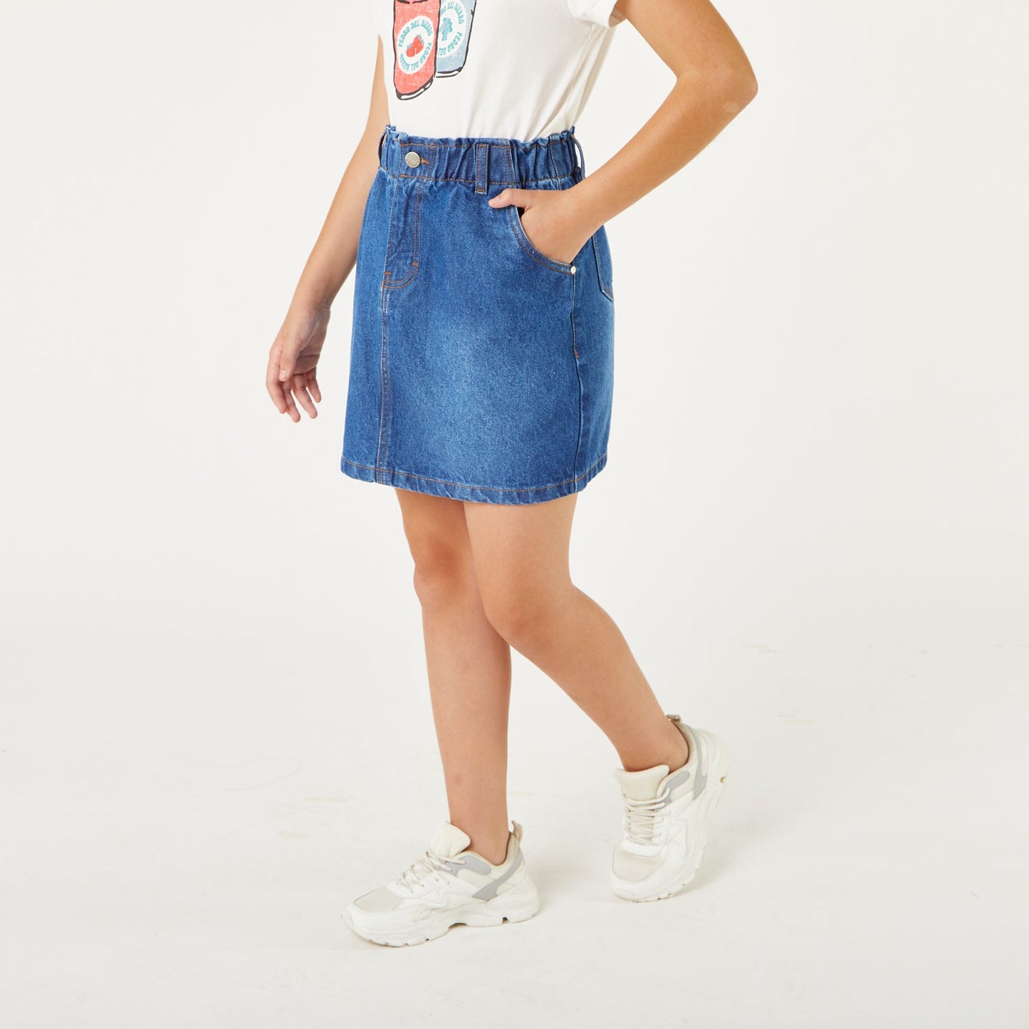 Falda Basic Azul