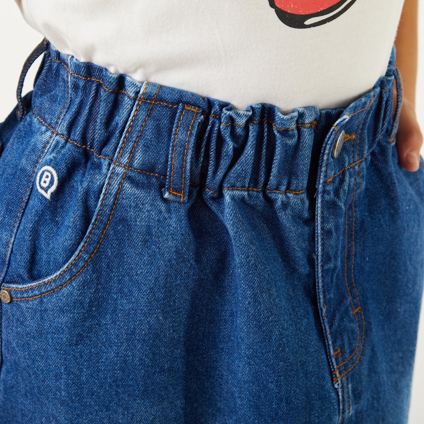 Falda Basic Azul