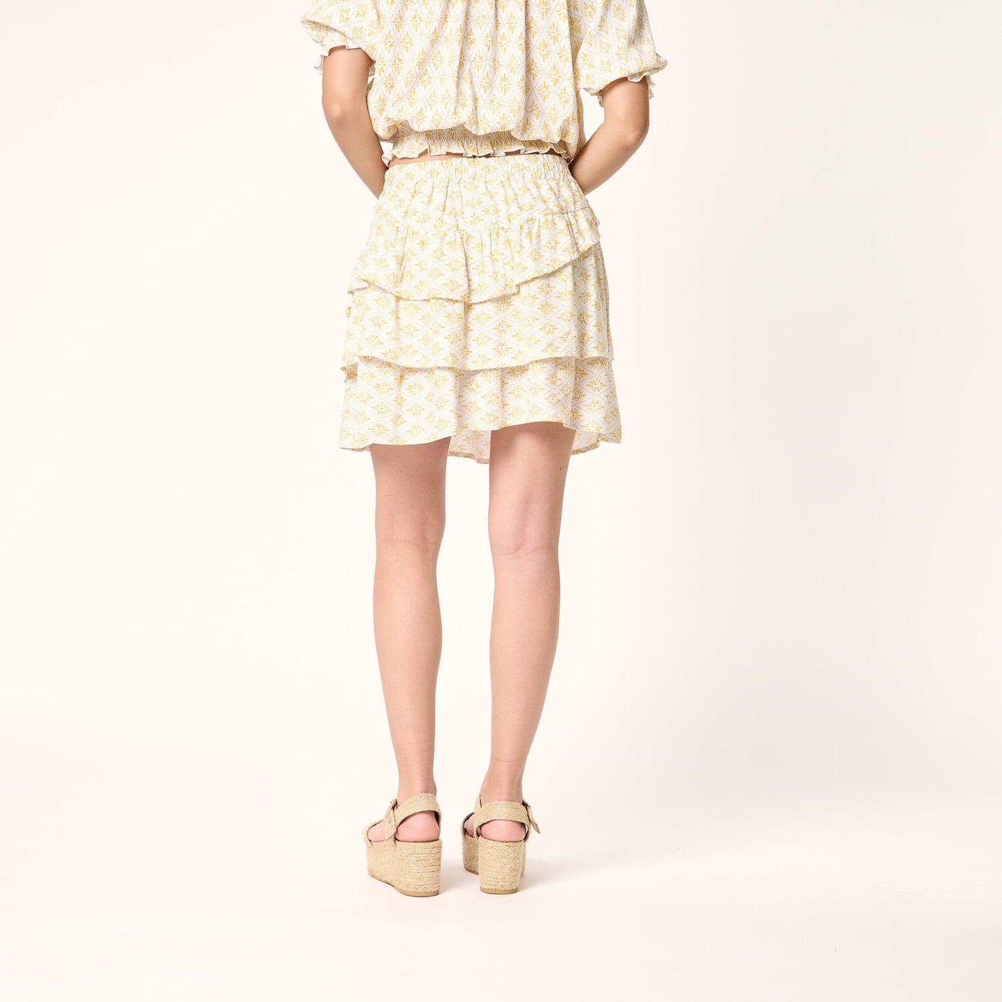 Falda Floral Print