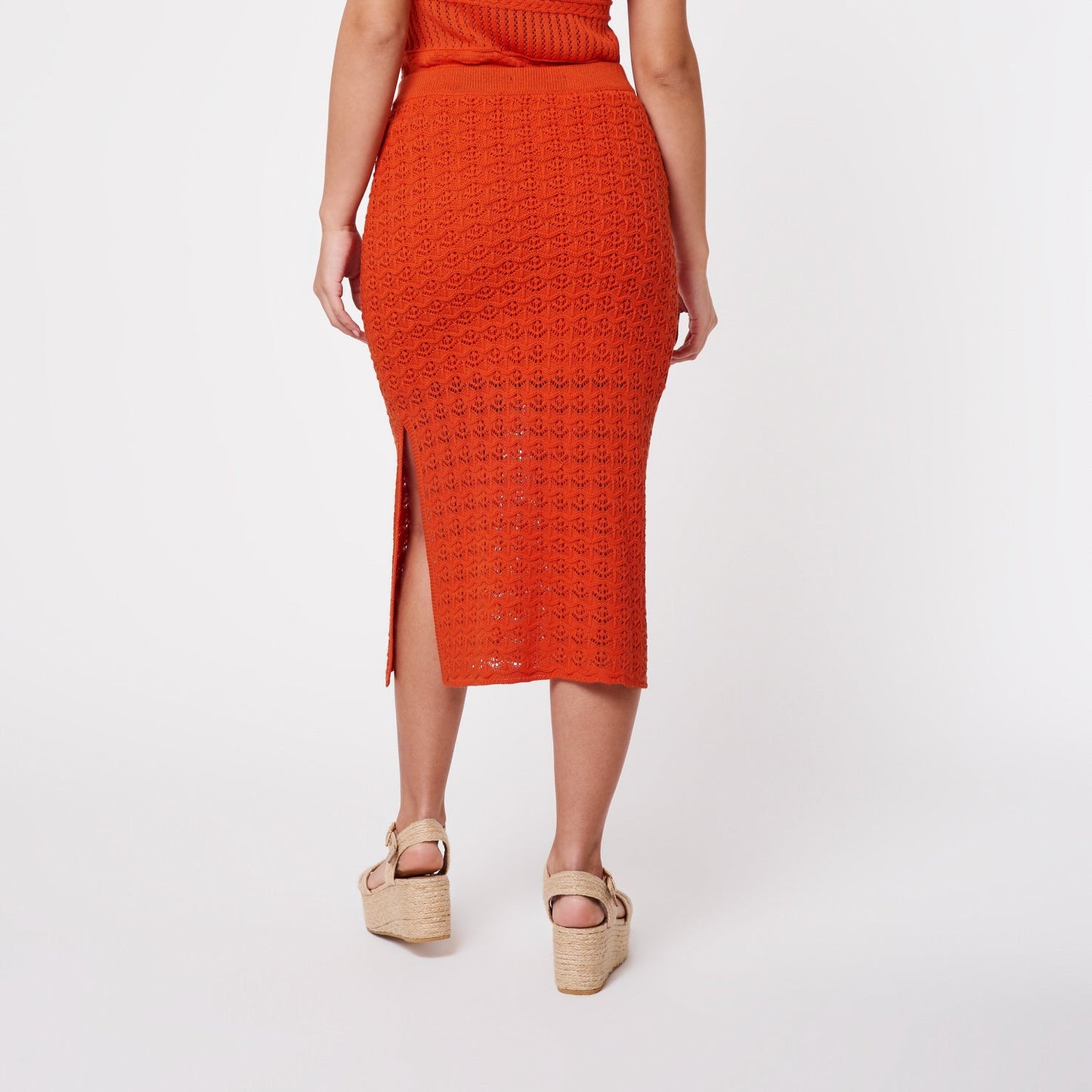 Falda Hilo Luana Terracota