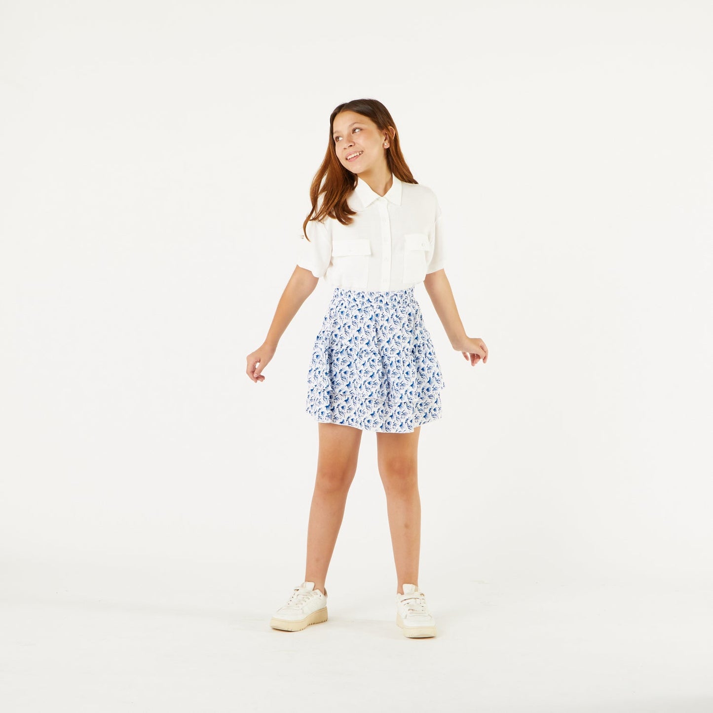 Falda New Vuelos Print