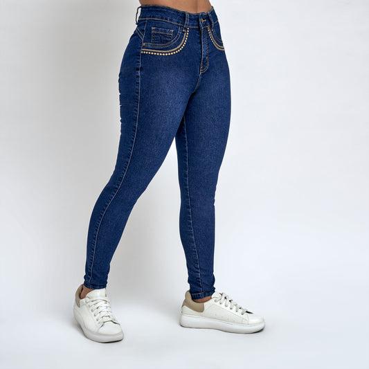Jean Prom 1 Azul