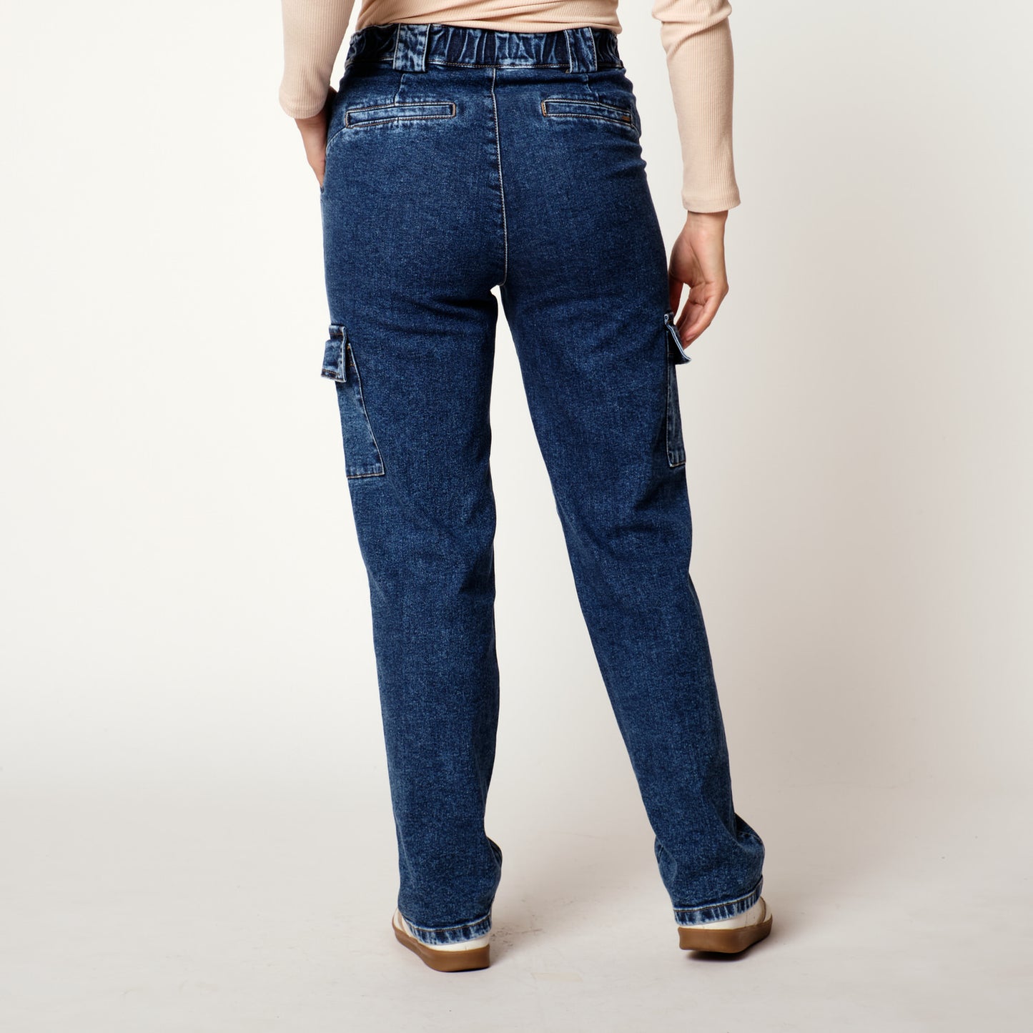 Jean Urban Push Up Azul