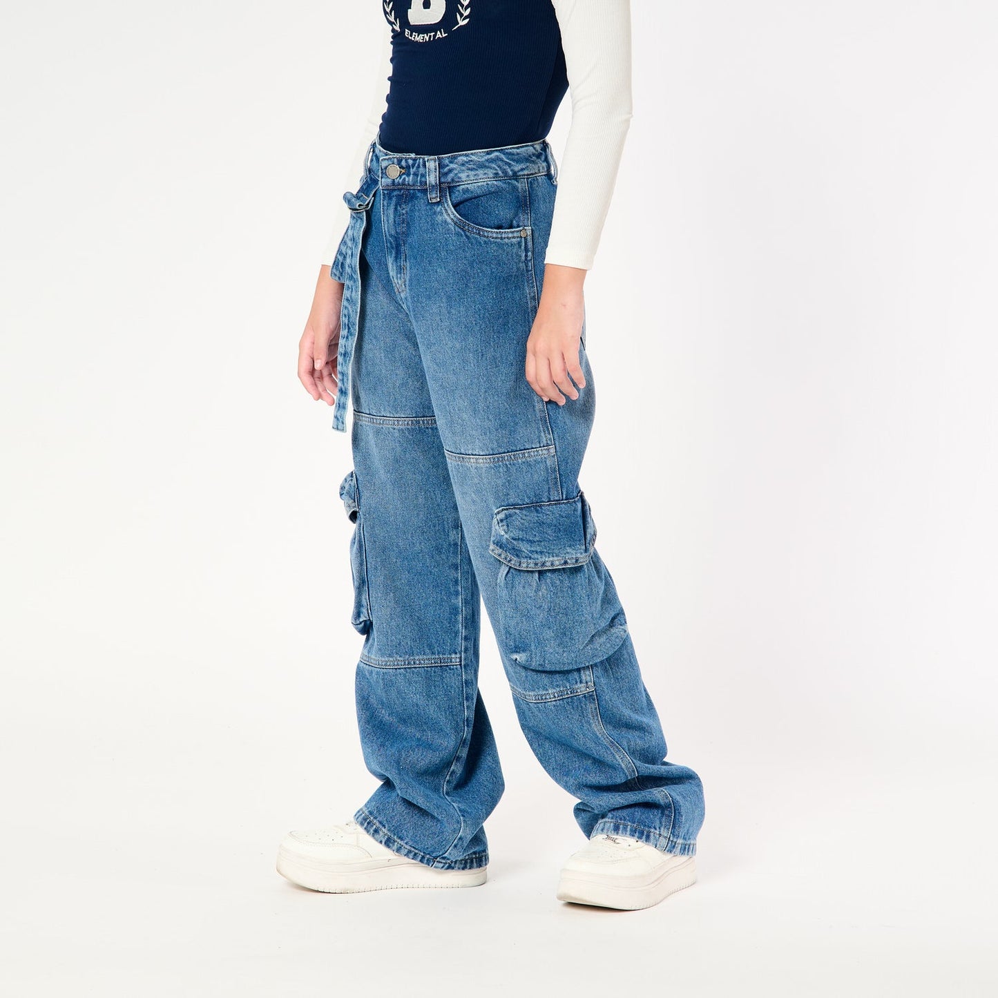 Jean Utility Azul