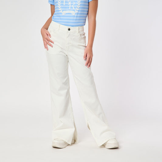 Pantalon Flare Hueso