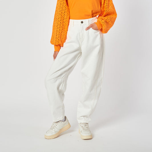 Pantalon Indie Hueso