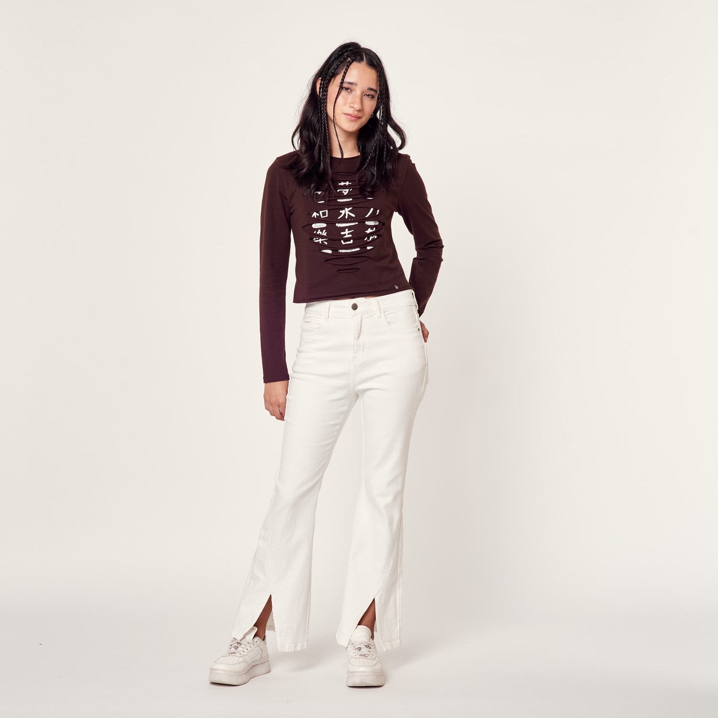 Pantalon Naemi Hueso