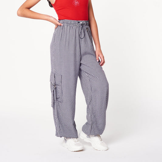 Pantalon Vichy Print