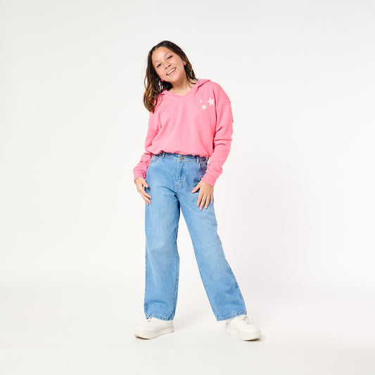 Polera Love Fucsia