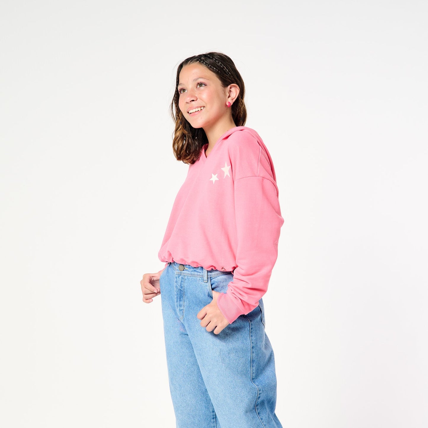 Polera Love Fucsia