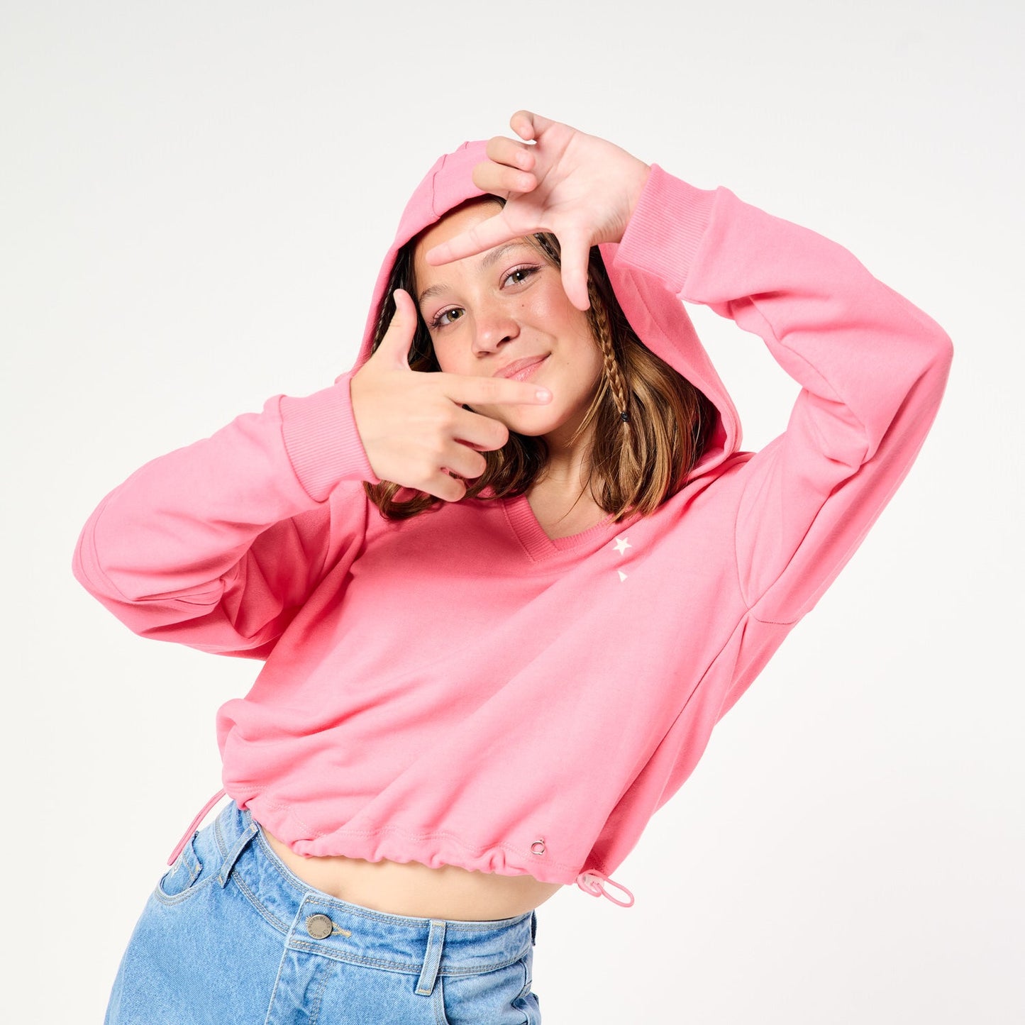 Polera Love Fucsia
