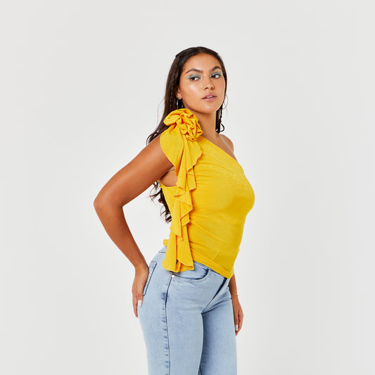Polo Brisa Mostaza