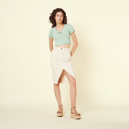 Polo Corset Verde