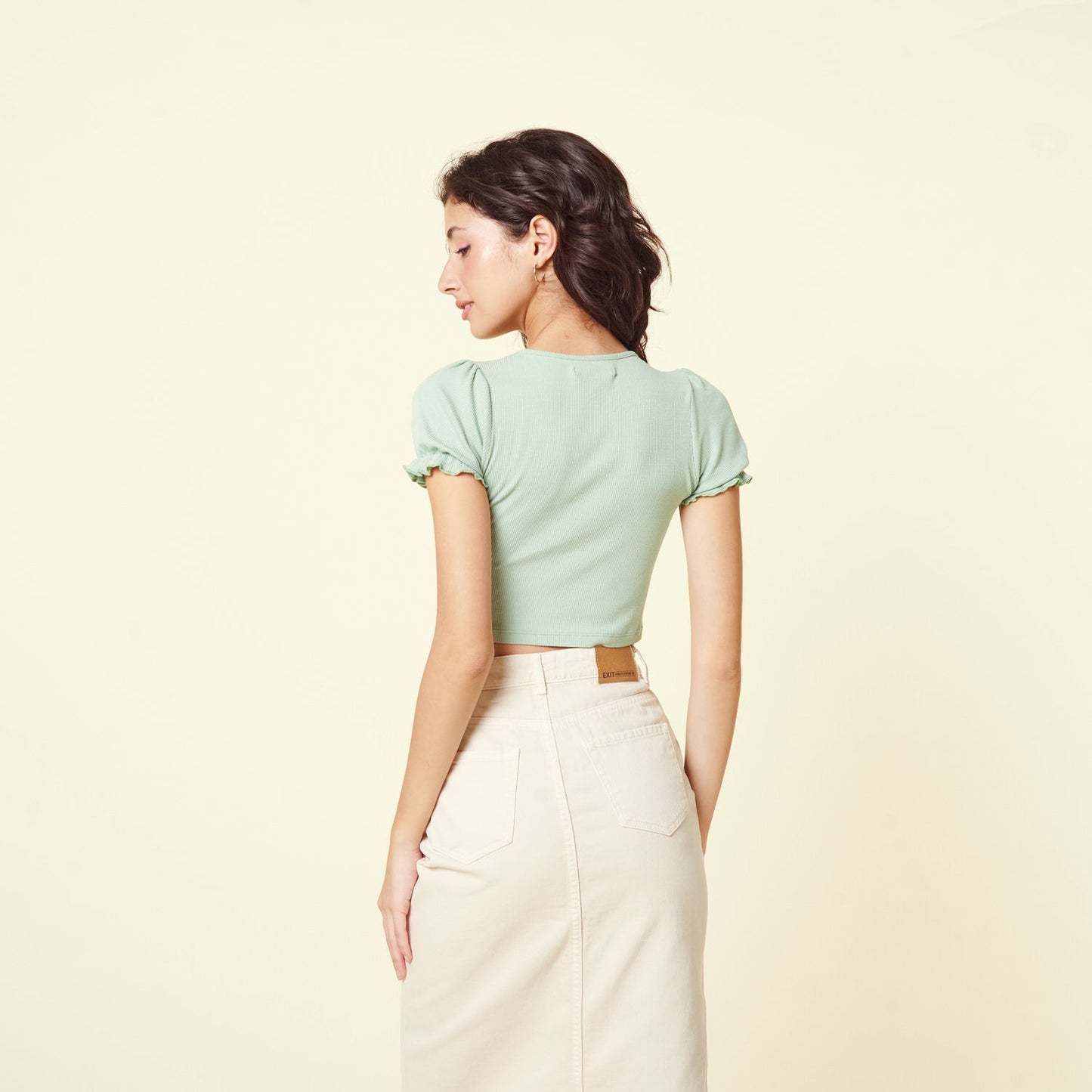 Polo Corset Verde