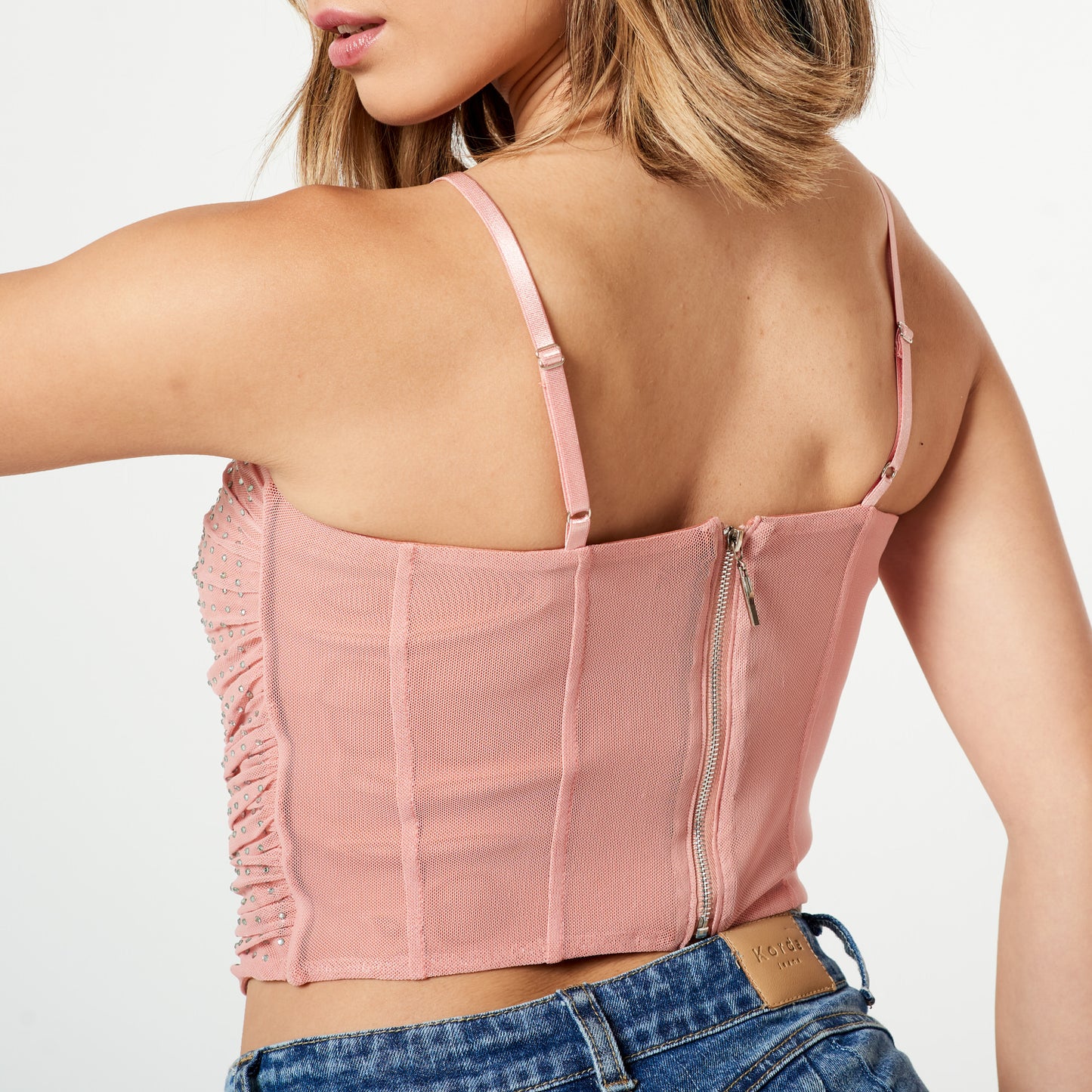 Polo Corset Tyna Rosado