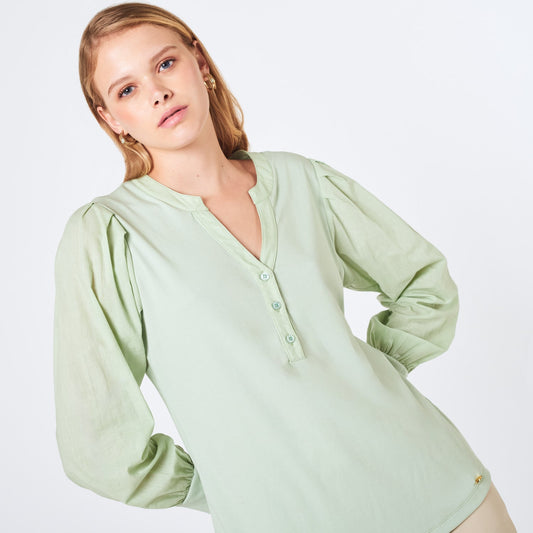 Polo Dobby Verde