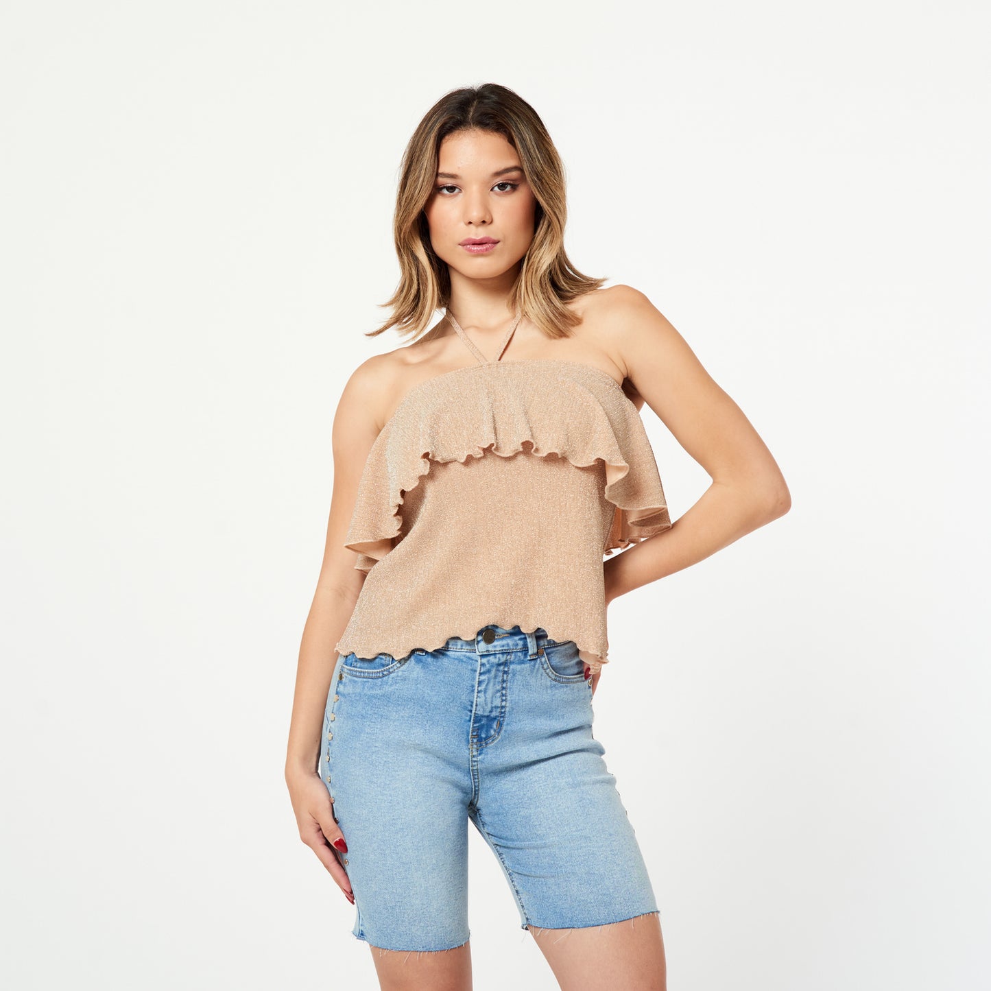 Polo Hilda Beige