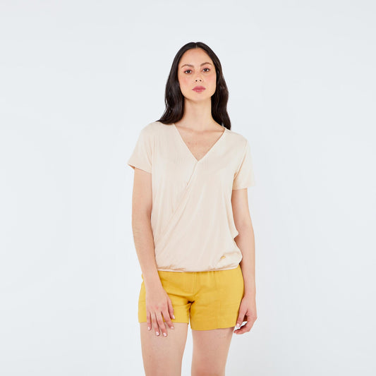 Polo Monica Beige2