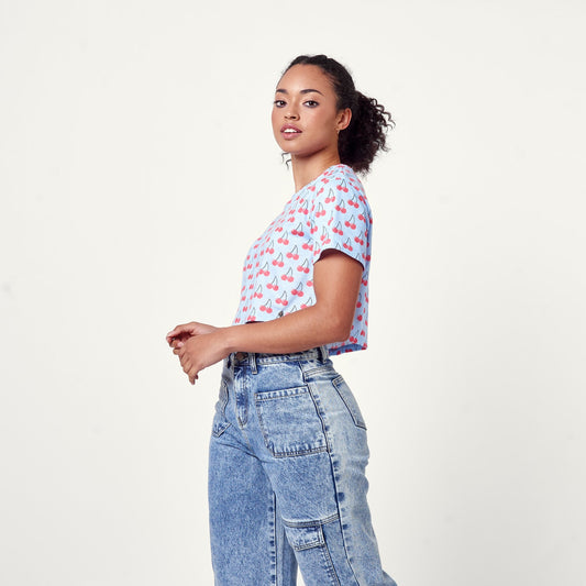 Polo New Retro Celeste
