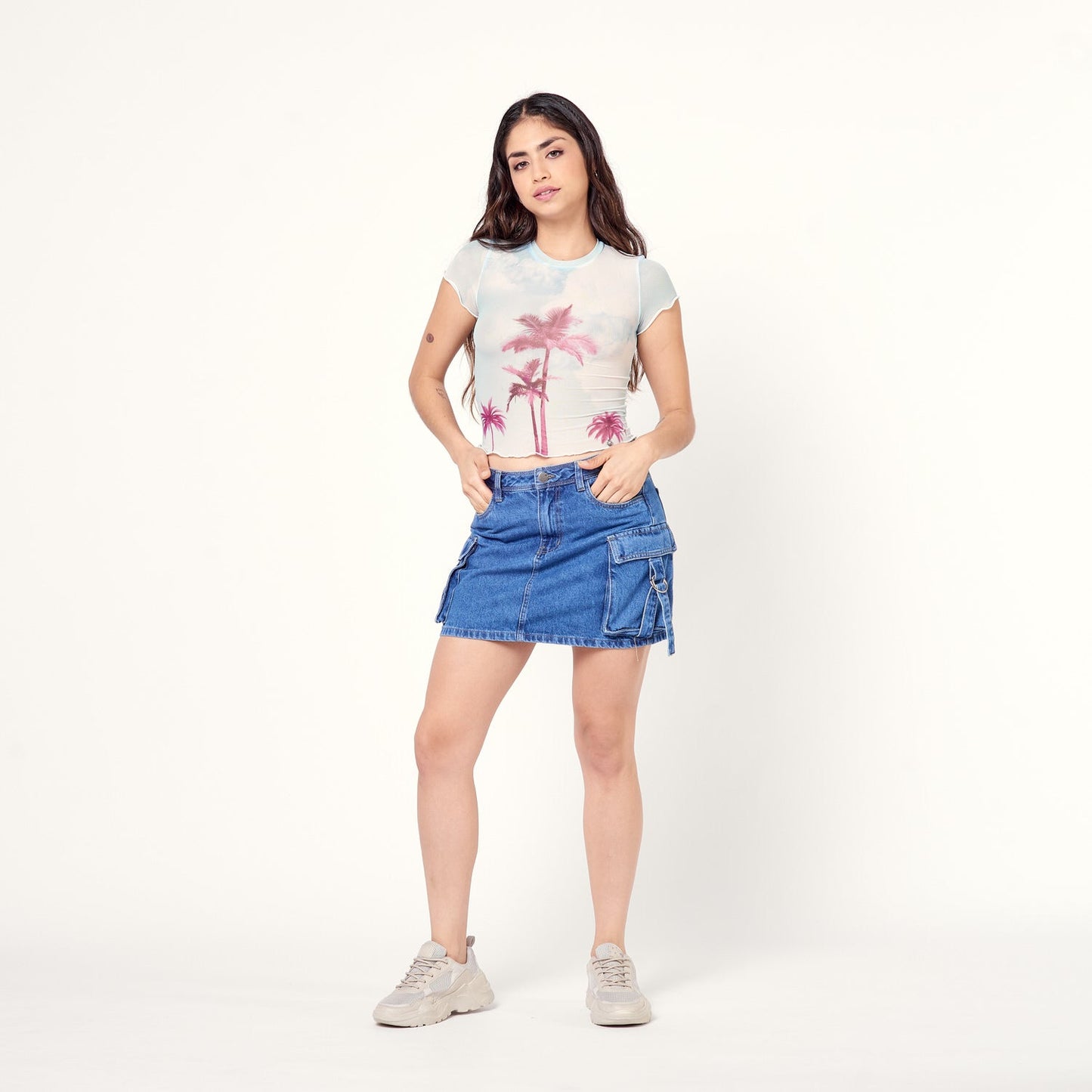 Polo Rose Hueso