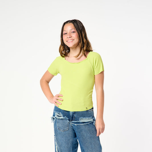 Polo Shoulder Verde