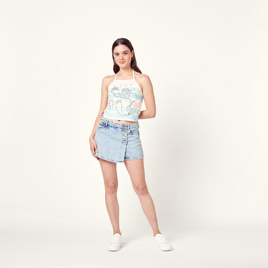 Polo Sirenita Fun Print