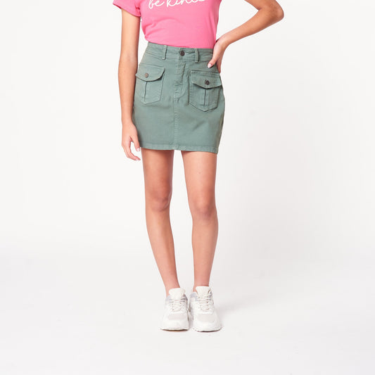 Falda Green Verde