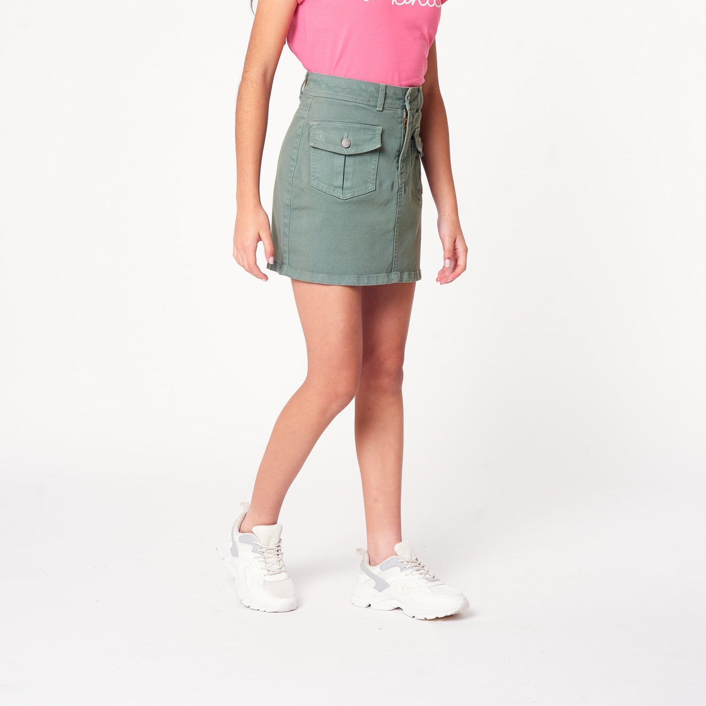 Falda Green Verde