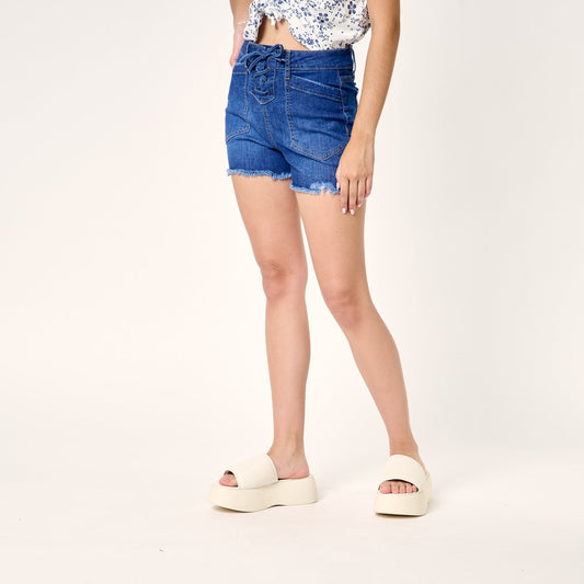 Short Gareta Azul
