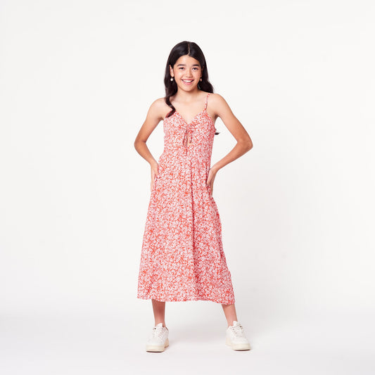 Vestido Begonia Rojo