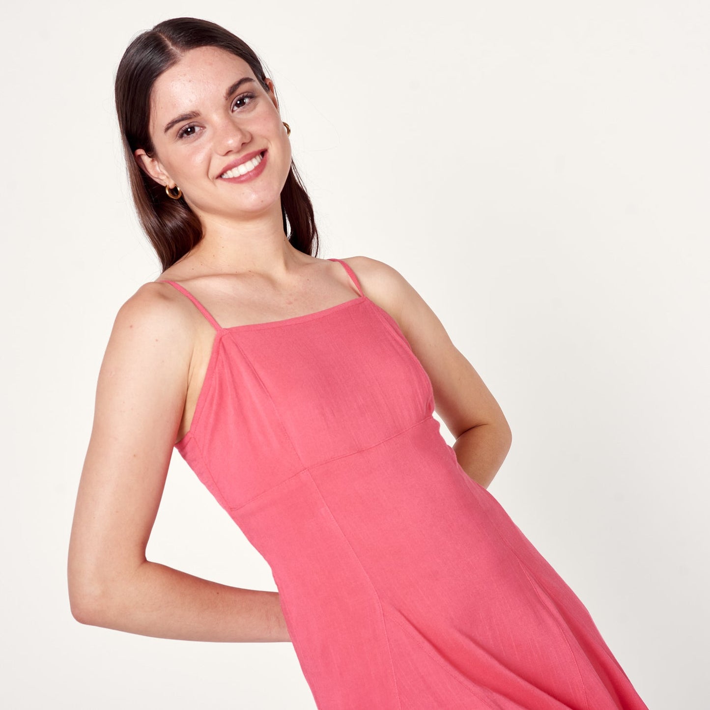 Vestido Cristal Coral