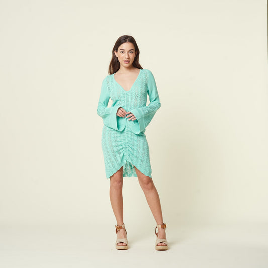 Vestido Isadora Aqua