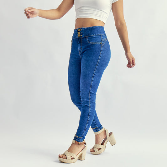 Jean Prom 3 Azul